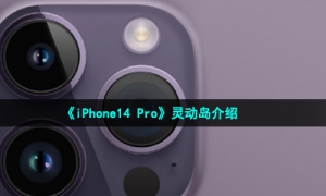《iPhone14 Pro》灵动岛介绍