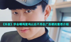 《抖音》学会喂鸡爱鸡以后不用在广西梗的意思介绍