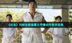 《抖音》刘畊宏新操霍元甲慢动作教学视频