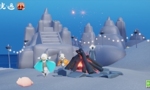 海滩沙堡集贝拾光 在《光遇》贝壳收集日共享悠闲时光