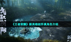《王者荣耀》新英雄赵怀真角色介绍