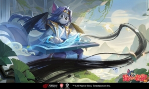 水墨丹青《猫和老鼠》S级皮肤天使汤姆·水墨江南上架魔法魔镜