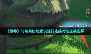 《原神》与纳西妲的意识进行连接对话正确选择