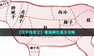 《汉字找茬王》看图辨位通关攻略