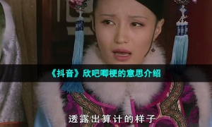 《抖音》欣吧唧梗的意思介绍