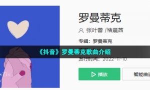 《抖音》罗曼蒂克歌曲介绍