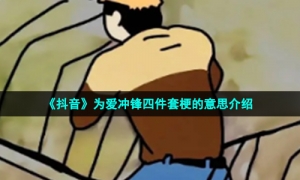 《抖音》为爱冲锋四件套梗的意思介绍