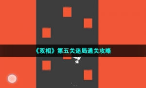 《双相》第五关迷局通关攻略
