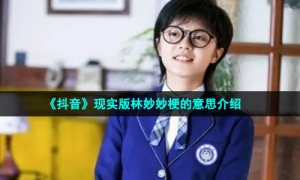 《抖音》现实版林妙妙梗的意思介绍