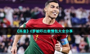 《抖音》C罗被吓出表情包大全分享