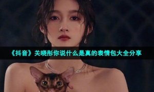 《抖音》关晓彤你说什么是真的表情包大全分享