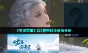 《王者荣耀》S30赛季战令皮肤介绍