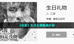 《抖音》生日礼物歌曲介绍