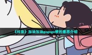 《抖音》加油加油gogogo梗的意思介绍