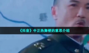 《抖音》中正热舞梗的意思介绍