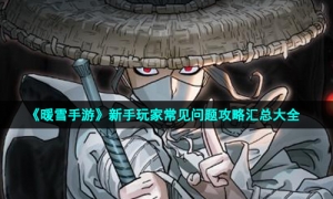 《暖雪手游》新手玩家常见问题攻略汇总大全