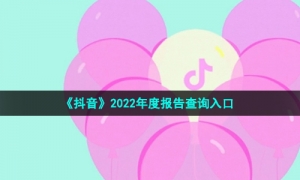 《抖音》2022年度报告查询入口