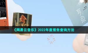 《网易云音乐》2022年度报告查询方法