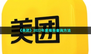 《美团》2022年度报告查询方法