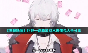 《哔哩哔哩》吓我一跳释放忍术表情包大全分享