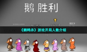 《鹅鸭杀》游戏开局人数介绍