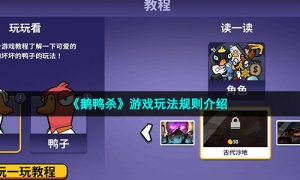 《鹅鸭杀》游戏玩法规则介绍