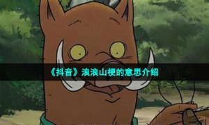 《抖音》浪浪山梗的意思介绍