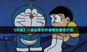 《抖音》一身反骨的作者梗的意思介绍