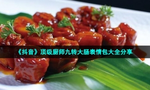 《抖音》顶级厨师九转大肠表情包大全分享