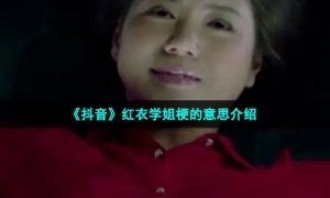 《抖音》红衣学姐梗的意思介绍