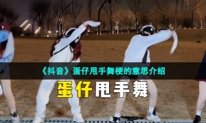 《抖音》蛋仔甩手舞梗的意思介绍