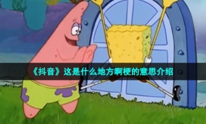 《抖音》这是什么地方啊梗的意思介绍