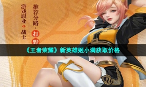 《王者荣耀》新英雄姬小满获取价格