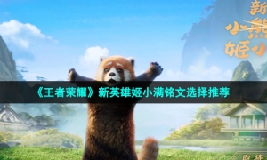 《王者荣耀》新英雄姬小满铭文选择推荐