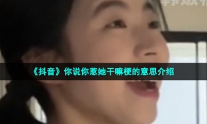 《抖音》你说你惹她干嘛梗的意思介绍