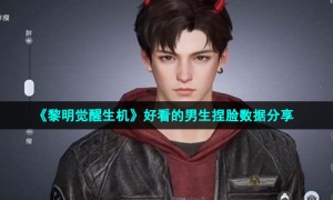 《黎明觉醒生机》好看的男生捏脸数据分享