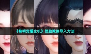 《黎明觉醒生机》捏脸数据导入方法