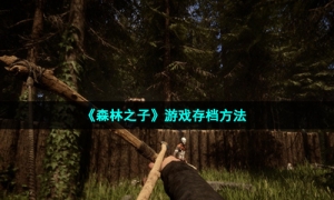 《森林之子》游戏存档方法