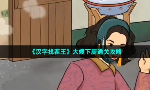 《汉字找茬王》大嫂下厨通关攻略