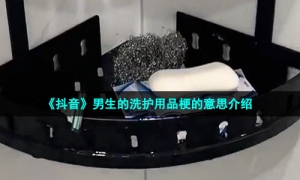 《抖音》男生的洗护用品梗的意思介绍
