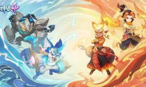 《神武4》手游全新萌宠小海灵曝光三界那么大我想去看看