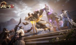 虚竹、段誉酒馆密谋在《天龙2》为大哥送惊喜