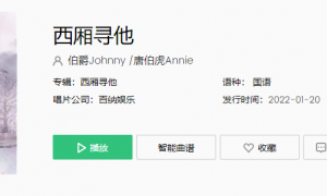 《抖音》西厢寻他歌曲介绍