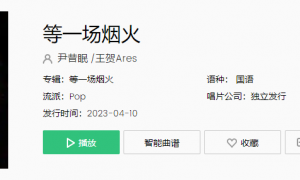 《抖音》等一场烟火歌曲介绍