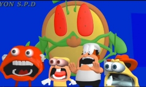 《抖音》披萨塔尖叫梗图表情包分享