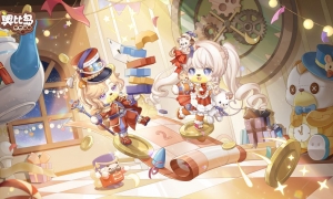 《奥比岛》梦幻国度第三宫玩法回归奇趣玩具主题穿搭展示！