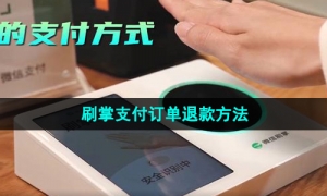 《微信》2023年刷掌支付订单退款方法