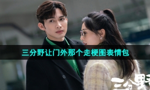 《抖音》三分野让门外那个走梗图表情包分享