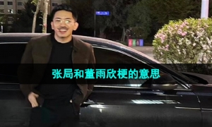 《抖音》张局和董雨欣梗的意思介绍