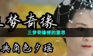 《抖音》三梦奇缘梗的意思介绍